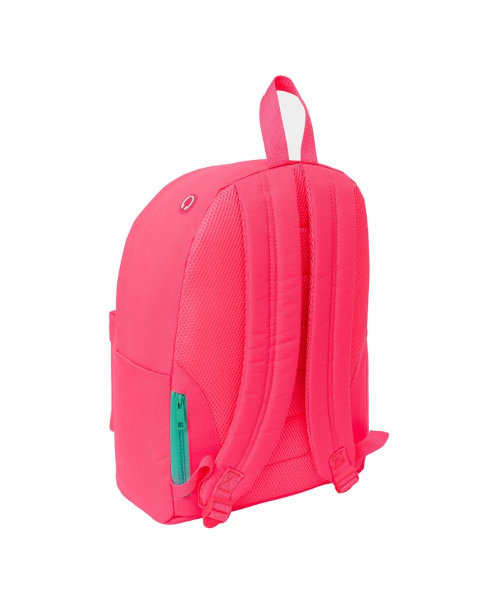 Zaino per Portatile Nait Nait Fluor Rosa 31 x 41 x 16 cm Zaino per Portatile Nait Nait Fluor Rosa 31 x 41 x 16 cm