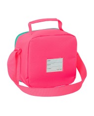 Portamerenda Termico Nait Nait Rosa fluor 20 x 20 x 15 cm