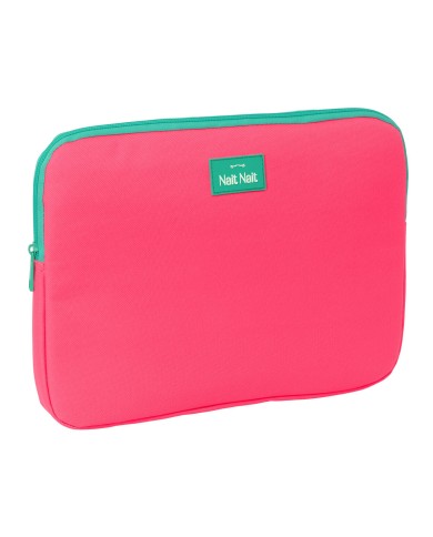 Custodia per Portatile Nait Nait Rosa fluor Rosa 34 x 25 x 2 cm Custodia per Portatile Nait Nait Rosa fluor Rosa 34 x 25 x 2 cm
