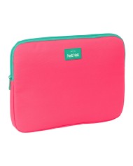 Custodia per Portatile Nait Nait Rosa fluor Rosa 34 x 25 x 2 cm Custodia per Portatile Nait Nait Rosa fluor Rosa 34 x 25 x 2 cm