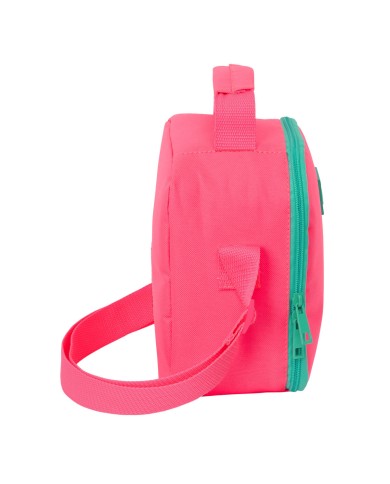 Portamerenda Termico Nait Nait Rosa fluor 20 x 20 x 15 cm