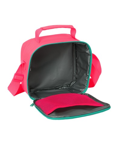 Portamerenda Termico Nait Nait Rosa fluor 20 x 20 x 15 cm