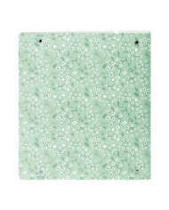 Raccoglitore ad anelli Safta Light green flowers