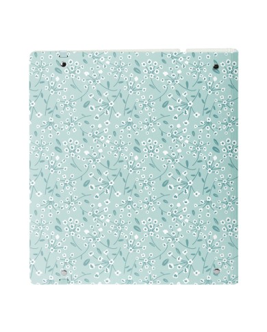 Raccoglitore ad anelli Safta Light blue flowers