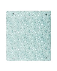 Raccoglitore ad anelli Safta Light blue flowers