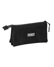 Portaoggetti Triplo Munich Negro Nero 22 x 12 x 3 cm Portaoggetti Triplo Munich Negro Nero 22 x 12 x 3 cm