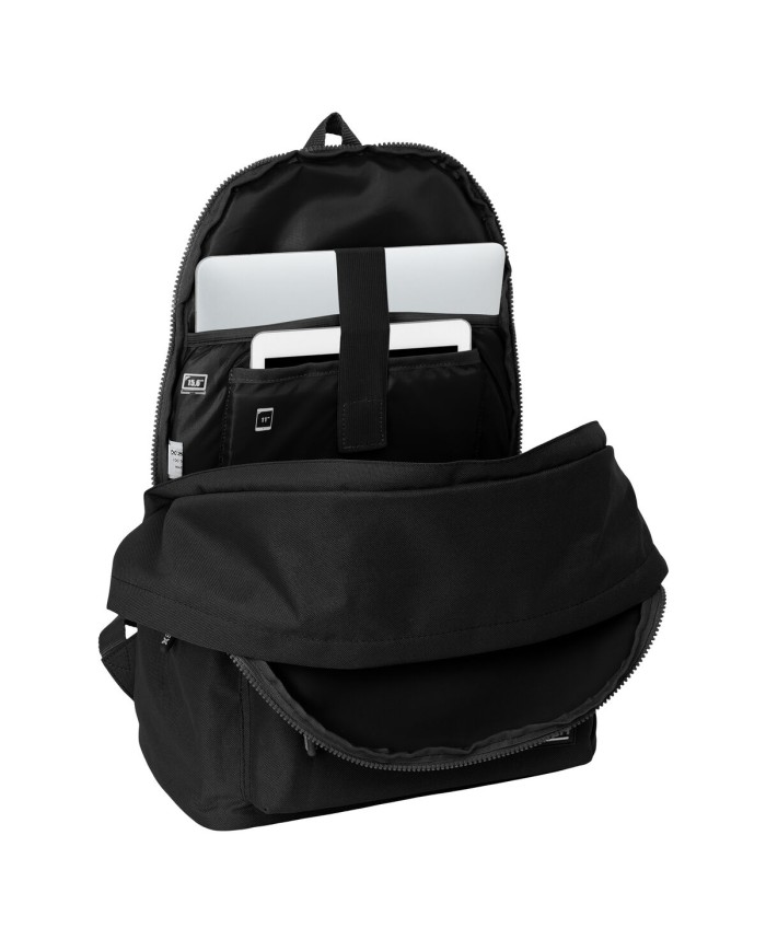Zaino per Portatile Munich Basic Nero 31 x 44 x 18 cm Zaino per Portatile Munich Basic Nero 31 x 44 x 18 cm