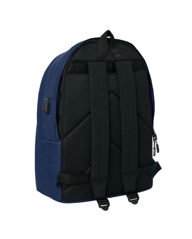 Zaino per Portatile Munich Basic Blu Marino 31 x 44 x 18 cm Zaino per Portatile Munich Basic Blu Marino 31 x 44 x 18 cm