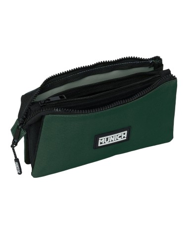 Portaoggetti Triplo Munich Verde Verde 22 x 12 x 3 cm