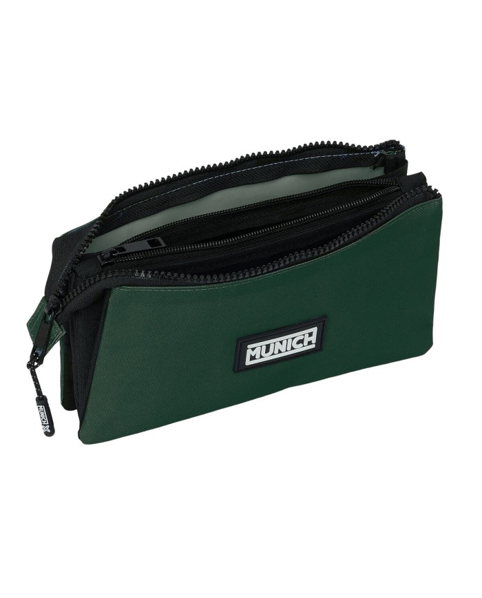 Portaoggetti Triplo Munich Verde Verde 22 x 12 x 3 cm Portaoggetti Triplo Munich Verde Verde 22 x 12 x 3 cm