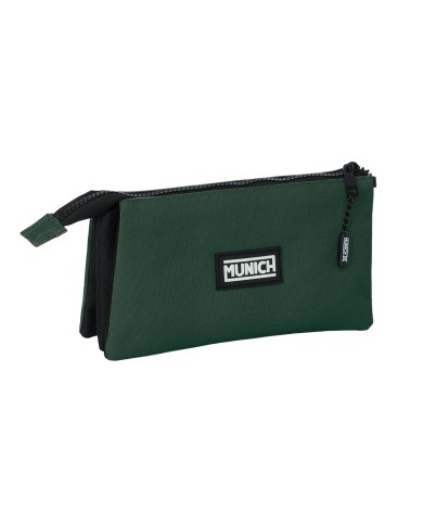 Portaoggetti Triplo Munich Verde Verde 22 x 12 x 3 cm