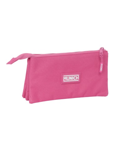 Portaoggetti Triplo Munich Basic Fucsia 22 x 12 x 3 cm