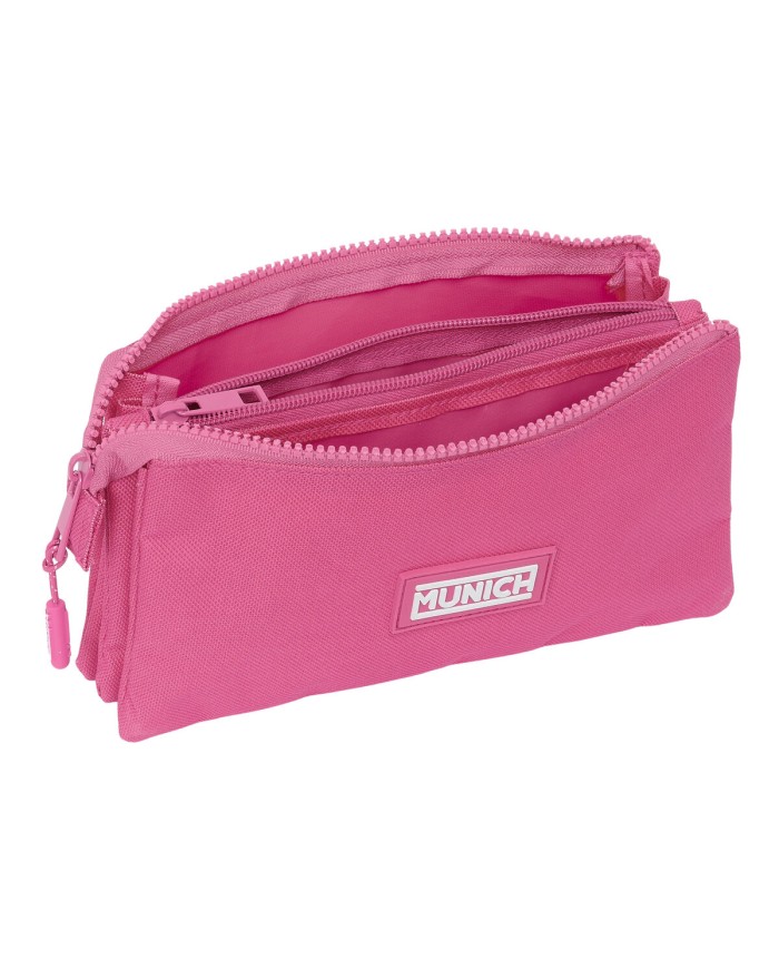 Portaoggetti Triplo Munich Basic Fucsia 22 x 12 x 3 cm Portaoggetti Triplo Munich Basic Fucsia 22 x 12 x 3 cm