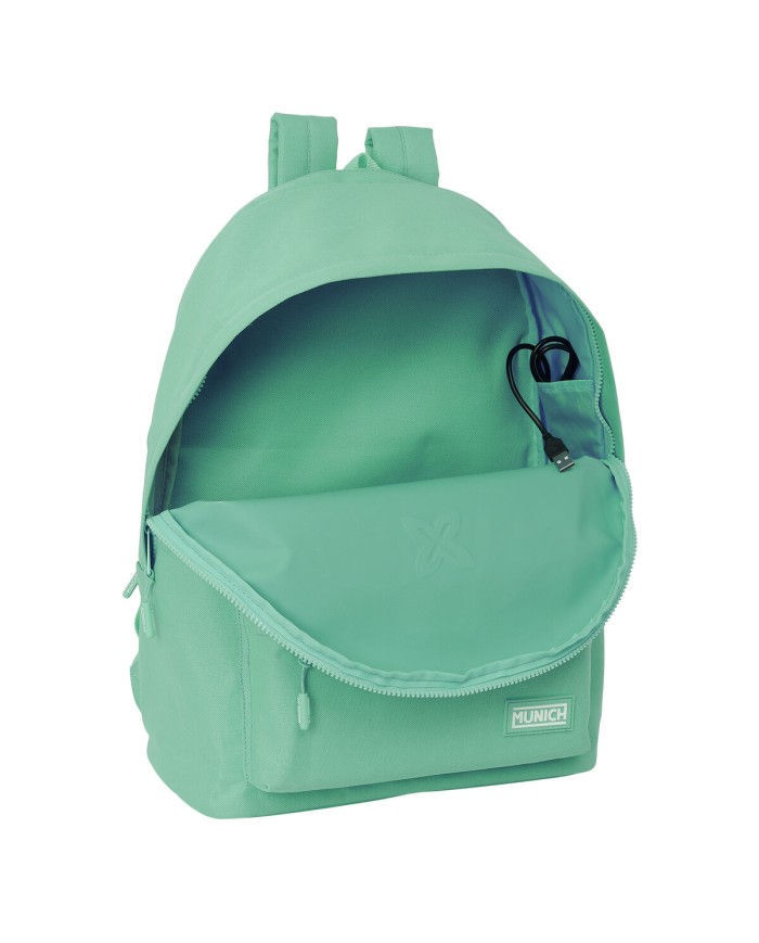 Zaino per Portatile Munich Basic Turchese 31 x 44 x 18 cm Zaino per Portatile Munich Basic Turchese 31 x 44 x 18 cm