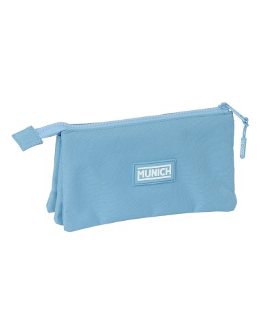 Portaoggetti Triplo Munich Basic Azzurro 22 x 12 x 3 cm