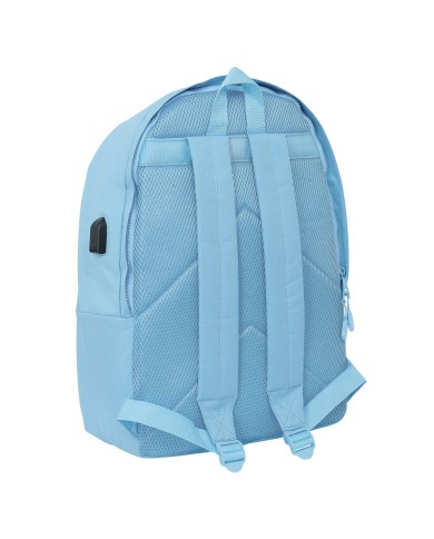 Zaino per Portatile Munich Basic Azzurro 31 x 44 x 18 cm Zaino per Portatile Munich Basic Azzurro 31 x 44 x 18 cm