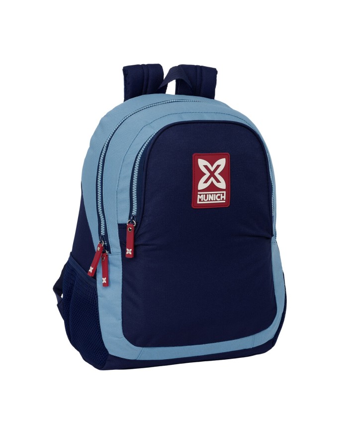 Zaino Scuola Munich Royal Azzurro 32 x 44 x 16 cm Zaino Scuola Munich Royal Azzurro 32 x 44 x 16 cm