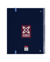 Raccoglitore ad anelli Munich Royal Azzurro 27 x 32 x 3.5 cm