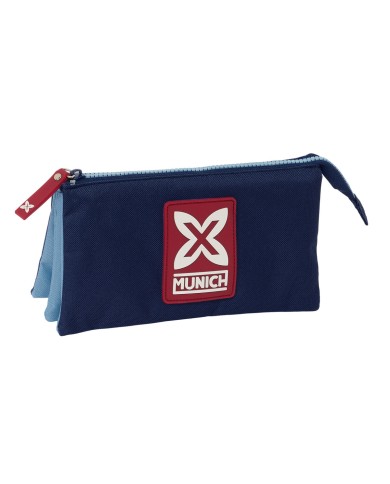 Portaoggetti Triplo Munich Royal Azzurro 22 x 12 x 3 cm