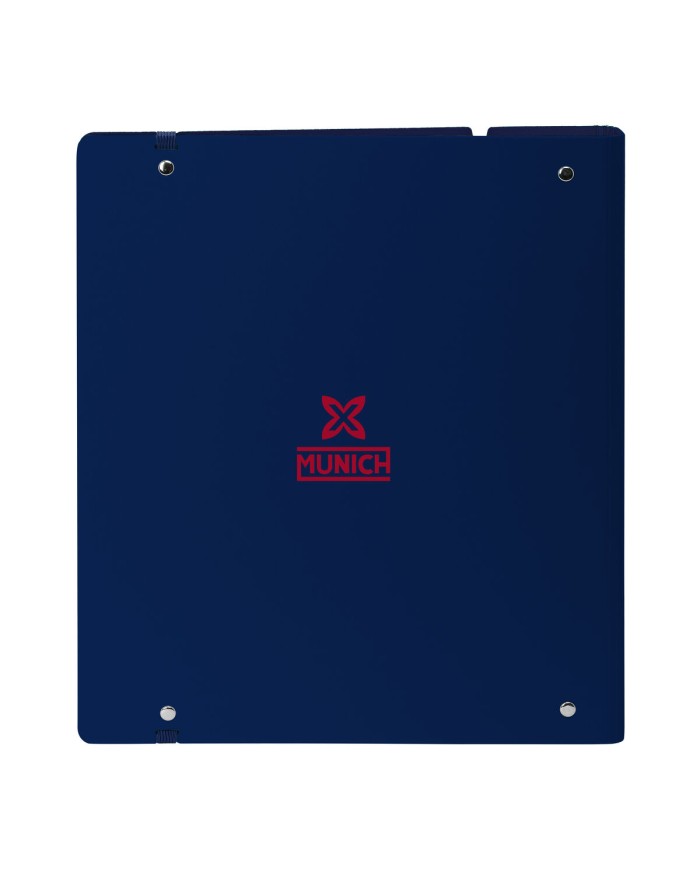 Raccoglitore ad anelli Munich Royal Azzurro 27 X 32 X 4 cm