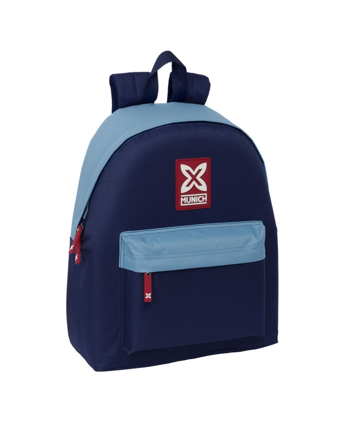 Zaino Scuola Munich Royal Azzurro 33 x 42 x 15 cm Zaino Scuola Munich Royal Azzurro 33 x 42 x 15 cm
