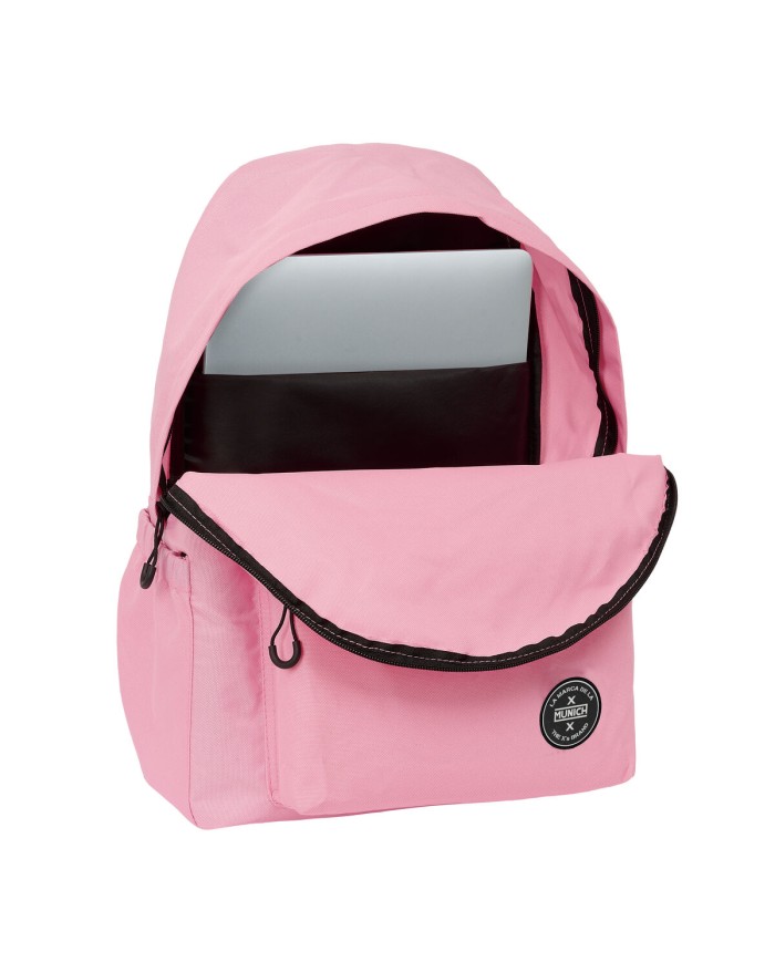 Zaino per Portatile Munich Pink Rosa 31 x 43 x 13 cm Zaino per Portatile Munich Pink Rosa 31 x 43 x 13 cm