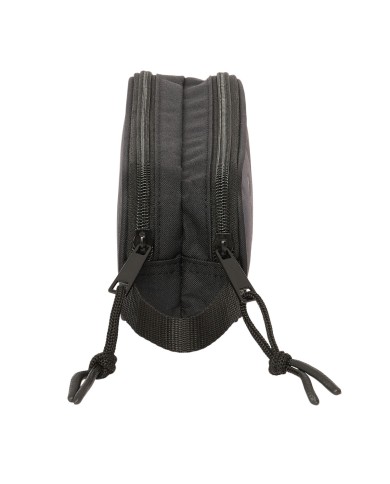 Portaoggetti Doppio Wednesday Nero 21 x 8 x 6 cm