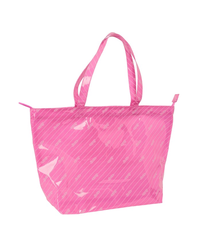 Borsa Donna Barbie Logomania Rosa 54 x 35 x 17 cm Borsa Donna Barbie Logomania Rosa 54 x 35 x 17 cm