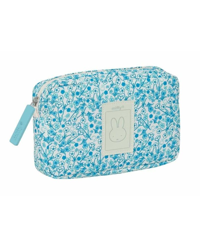 Necessaire da Viaggio Miffy Garden Turchese 20 x 13 x 5,5 cm