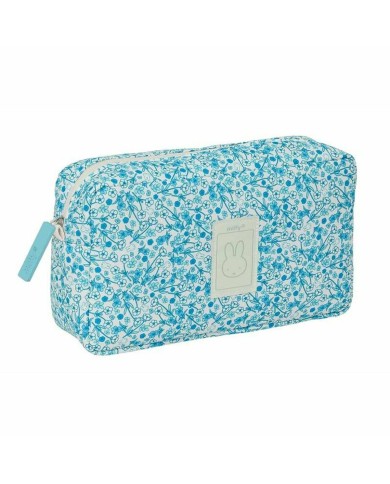 Necessaire da Viaggio Miffy Garden Turchese 28 x 16 x 9 cm