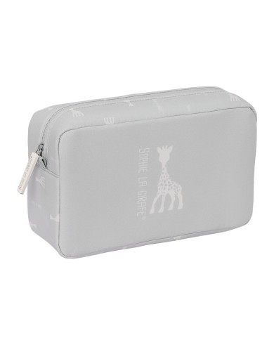 Necessaire da Viaggio Sophie la Girafe Grigio chiaro 28 x 16 x 9 cm Necessaire da Viaggio Sophie la Girafe Grigio chiaro 28 x 16 x 9 cm