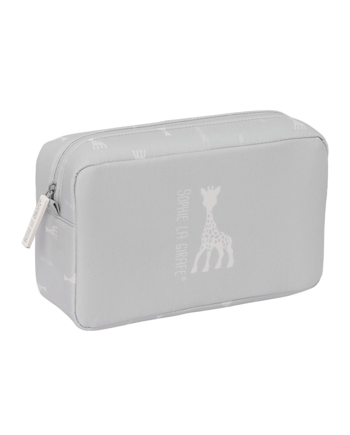 Necessaire da Viaggio Sophie la Girafe Grigio chiaro 28 x 16 x 9 cm
