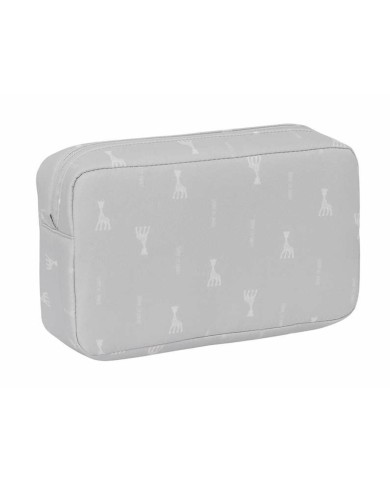 Necessaire da Viaggio Sophie la Girafe Grigio chiaro 28 x 16 x 9 cm