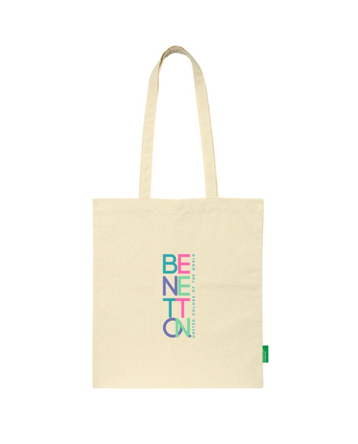 Borsa Benetton Natural Beige Borsa Benetton Natural Beige