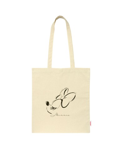 Borsa di stoffa Minnie Mouse Natural Beige Borsa di stoffa Minnie Mouse Natural Beige