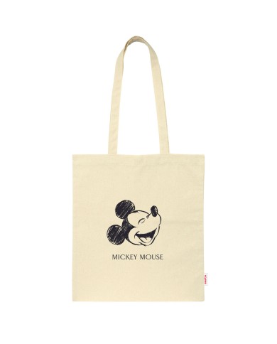Borsa di stoffa Mickey Mouse Clubhouse Natural Beige Borsa di stoffa Mickey Mouse Clubhouse Natural Beige