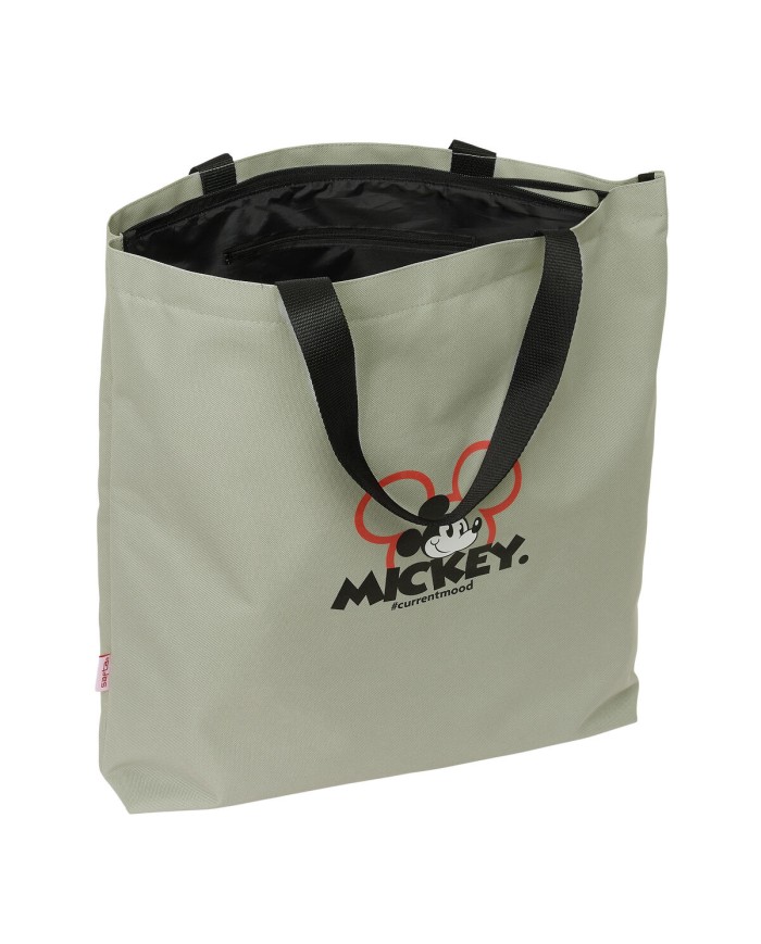 Borsa Donna Mickey Mouse Clubhouse Mood Grigio 50 x 45 x 10 cm