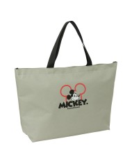 Borsa Pieghevole Mickey Mouse Clubhouse Mood Grigio 54 x 34 x 13 cm
