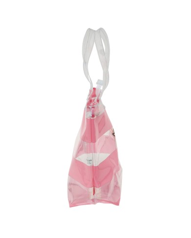 Borsa Donna Minnie Mouse Beach Rosa Trasparente Borsa Donna Minnie Mouse Beach Rosa Trasparente