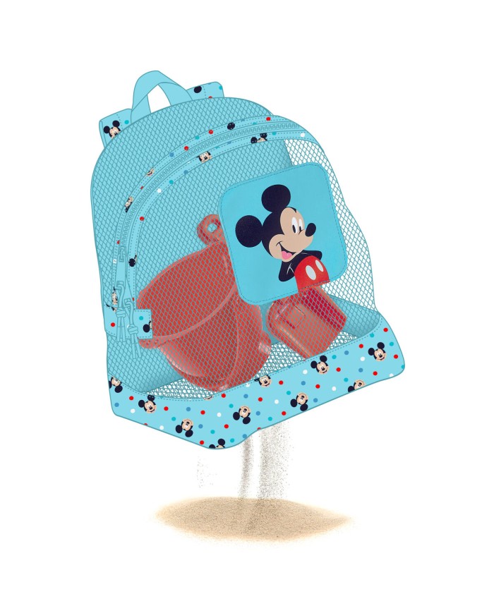 Borsa da Mare Mickey Mouse Clubhouse Azzurro 30,5 x 24 x 18 cm