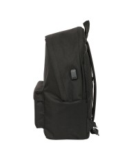 Zaino per Portatile Kings League KINGS LEAGUE Nero 31 x 44 x 18 cm Zaino per Portatile Kings League KINGS LEAGUE Nero 31 x 44 x 18 cm