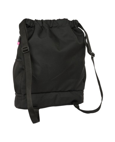 Zainetto con Cordini Kings League Porcinos Nero 35 x 40 x 1 cm