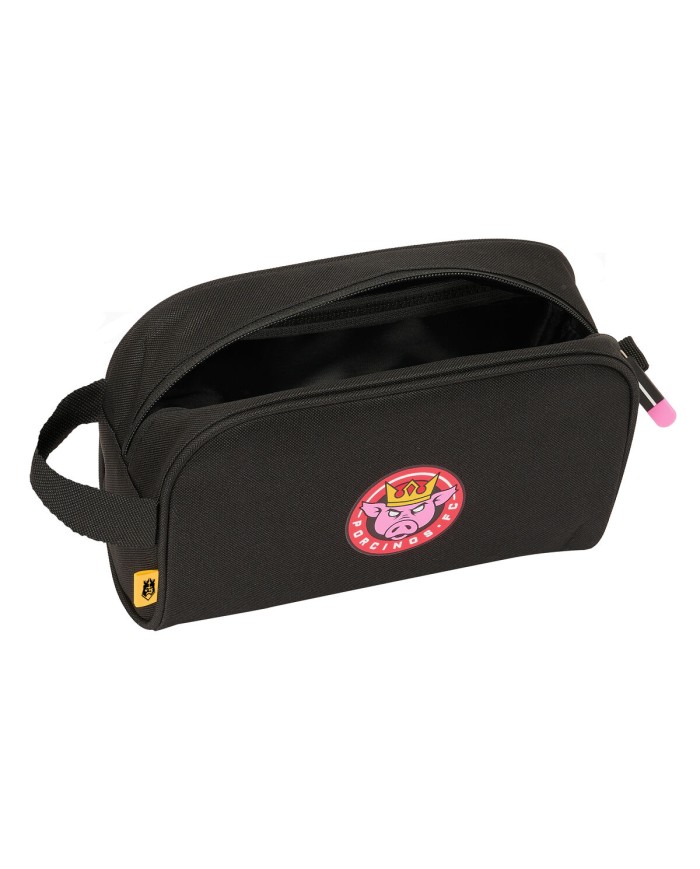 Necessaire da Viaggio Kings League Porcinos Nero 24 x 15 x 10 cm