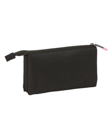 Portaoggetti Triplo Kings League Porcinos Nero 22 x 12 x 3 cm