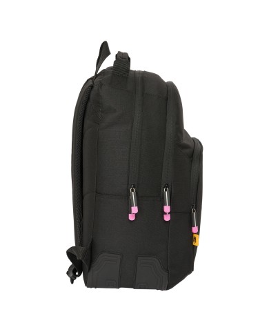 Zaino Scuola Kings League Porcinos Nero 32 x 42 x 15 cm