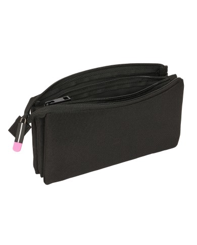 Portaoggetti Triplo Kings League Porcinos Nero 22 x 12 x 3 cm