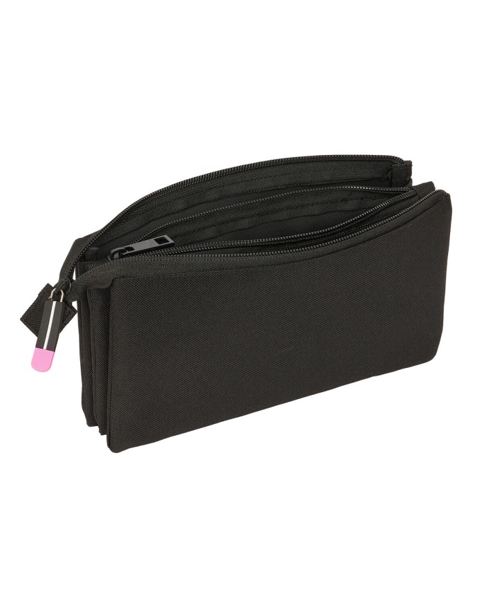 Portaoggetti Triplo Kings League Porcinos Nero 22 x 12 x 3 cm