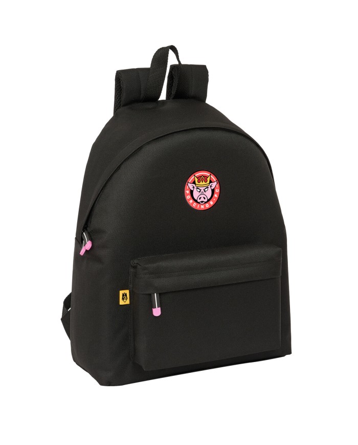 Zaino Scuola Kings League Porcinos Nero 33 x 42 x 15 cm Zaino Scuola Kings League Porcinos Nero 33 x 42 x 15 cm