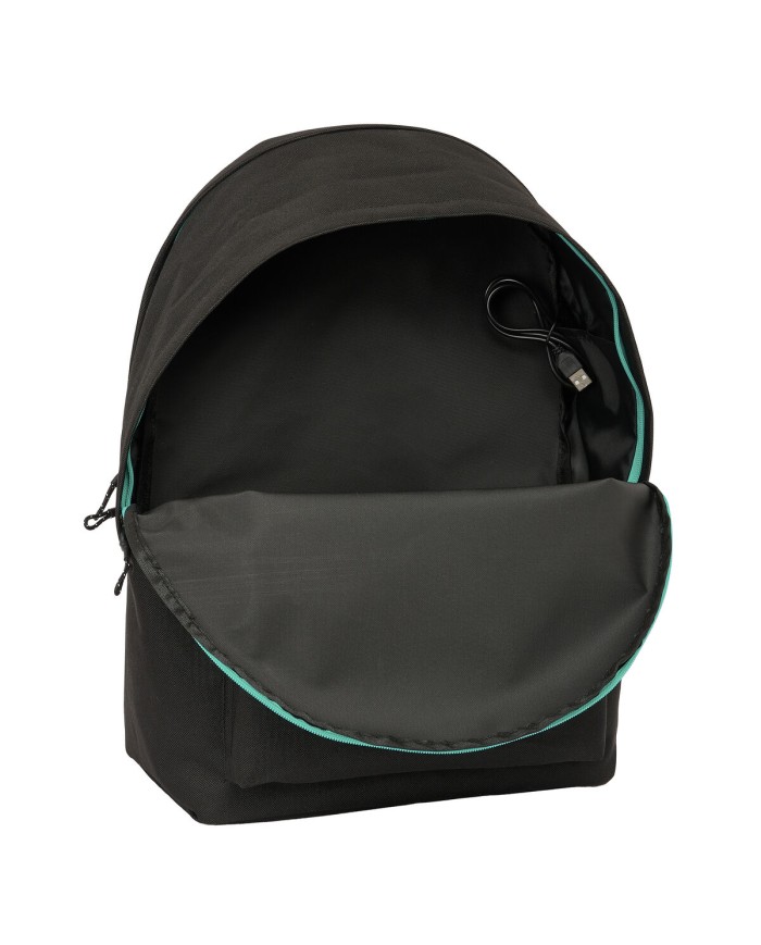 Zaino per Portatile Kings League KINGS LEAGUE "EL BARRIO" Nero 31 x 44 x 18 cm Zaino per Portatile Kings League KINGS LEAGUE "EL BARRIO" Nero 31 x 44 x 18 cm