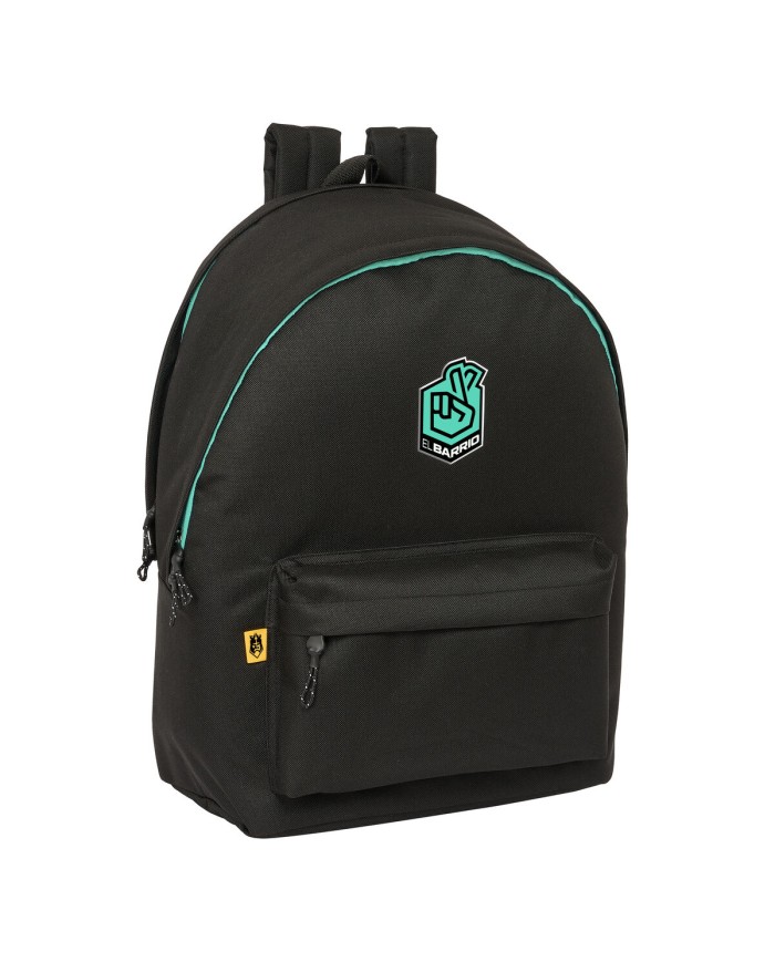 Zaino per Portatile Kings League KINGS LEAGUE "EL BARRIO" Nero 31 x 44 x 18 cm Zaino per Portatile Kings League KINGS LEAGUE "EL BARRIO" Nero 31 x 44 x 18 cm